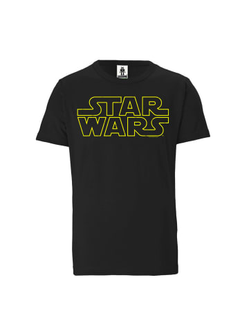 Logoshirt T-Shirt Star Wars Logo in schwarz