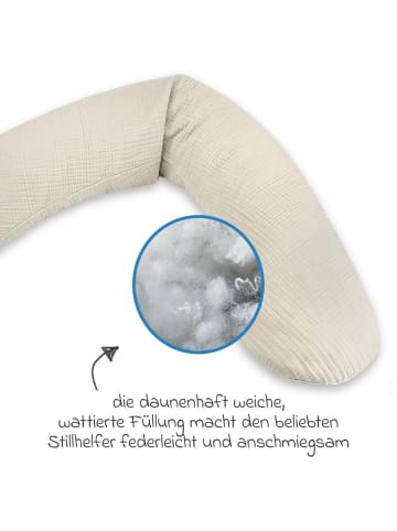 Theraline Stillkissen Das Original mit Polyesterhohlfaser-Füllung in beige