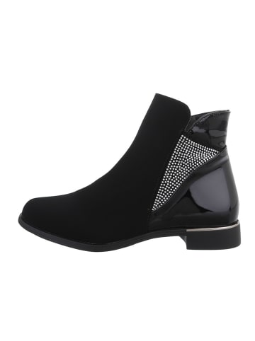 Ital-Design Stiefelette in Schwarz