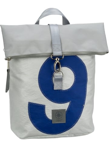 360 grad Rucksack / Backpack Möwe in Weiß/Blau