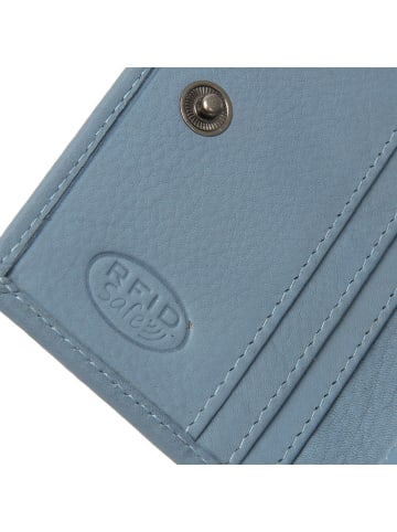 The Chesterfield Brand Floren Geldbörse RFID Schutz Leder 11 cm skyblue