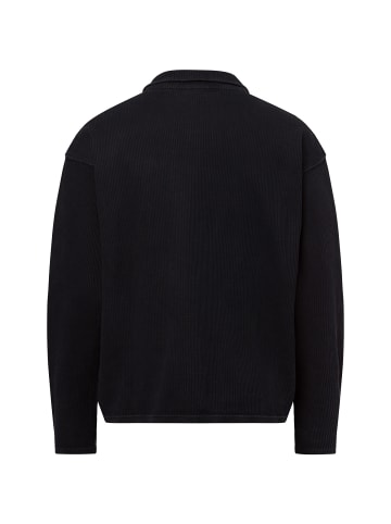 PEGADOR Longsleeve Beldon Collar Rib in anthrazit