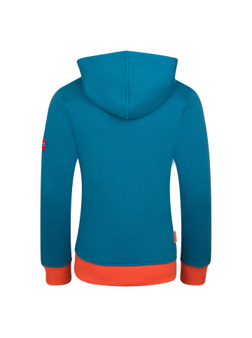 Trollkids Hoodie Troll in dark petrol