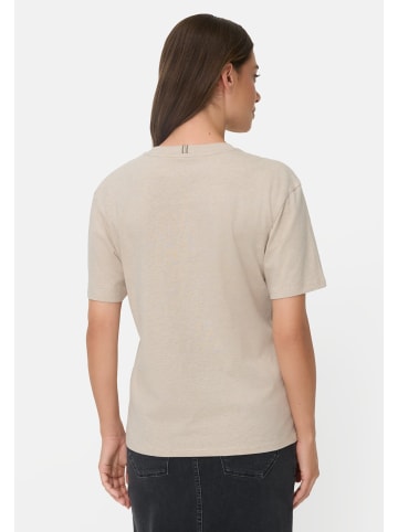 Camel Active Bedrucktes T-Shirt aus 100% Baumwolle in Beige