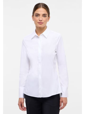 Eterna Bluse FITTED in weiß