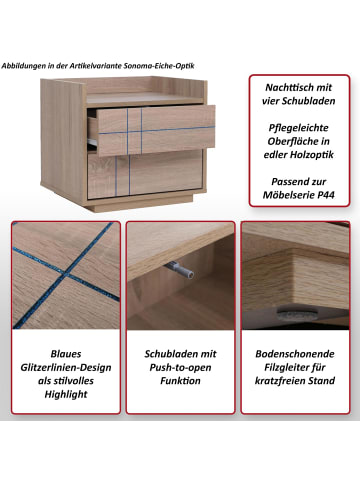 MCW Nachttisch P44, Sonoma-Eiche-Optik