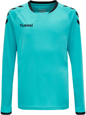Hummel Anzug Raglanärmel Core Kids Fußball Kinder in SCUBA BLUE