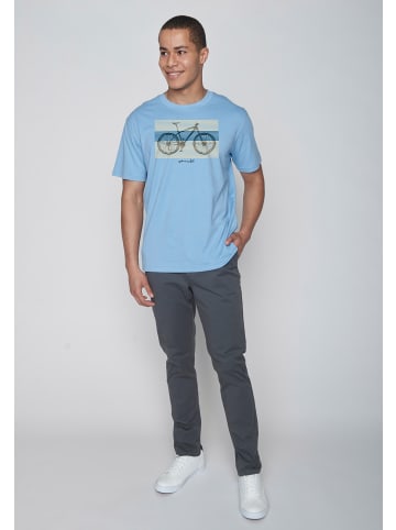 GreenBomb T-Shirt Bike Urban Cycle in Schieferblau