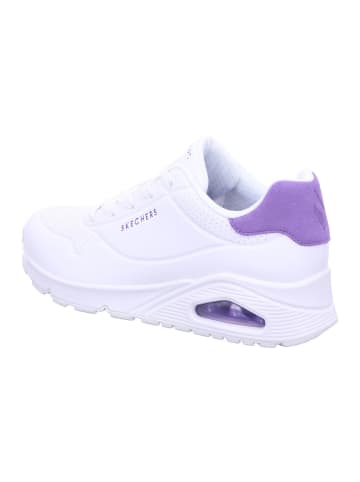 Skechers Sneaker UNO - POP BACK in white/purple