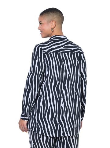 Studio Untold Hemdbluse in schwarz