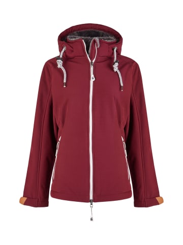 mh michael heinen Softshelljacke Kiel in bordeaux