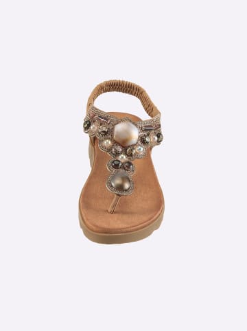 Heine Sandale in camel