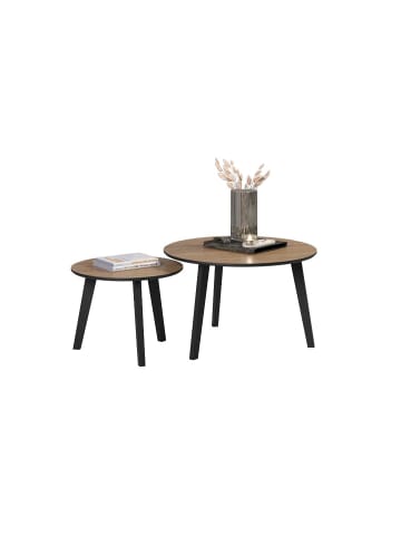 ebuy24 Couchtisch Ronin (2-teilig) Eier 50 x 50 cm
