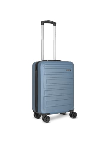 Worldpack New York 2.0 4 Rollen Kabinentrolley S 55 cm in blue-metallic