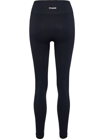 Hummel Leggings "Alive Seamless High Waist Tights" in Schwarz