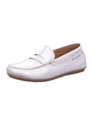 Marc O'Polo Damen Slipper Leather Working Group Gold / MOCCASIN in Grau
