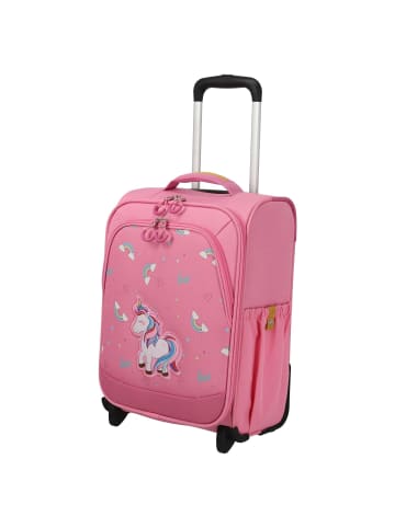 travelite Minimover - 2-Rollen-Kindertrolley 44 cm (Einhorn) in Einhorn