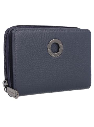 Mandarina Duck Mellow Leather Geldbörse Leder 14 cm in dress blue