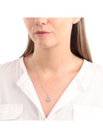 Amor Kette mit Anhänger Silber 925, rhodiniert in Silber