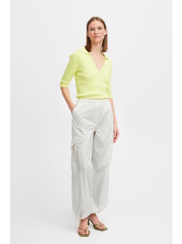 b. young BYDATINE PARACHUTE PANTS - HEAVY WOVEN Loose fit in Birch