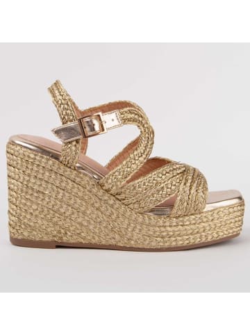 Montevita Sandalen Keilsandalen Sparta Salia7 Gold in Golden