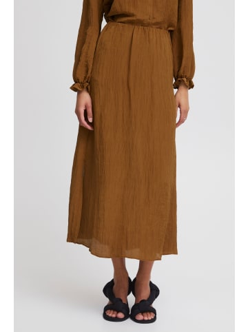 b.young A-Linien-Rock BYHEMKA SKIRT - 20813476  Luftiger Maxirock in Braun