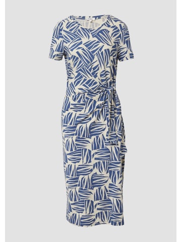 s.Oliver Kleid lang in Blau-creme
