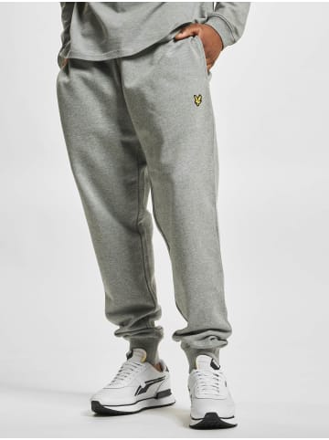 Lyle & Scott Sweatpant in mid grey melange