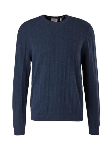 S.OLIVER RED LABEL Pullover in Blau