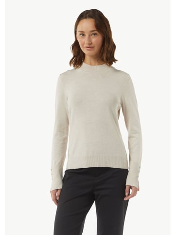 comma Strickpullover langarm in Beige