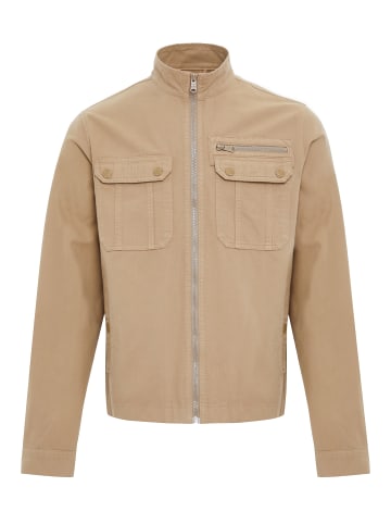 Threadbare Übergangsjacke THB Shacket Rye in Stone