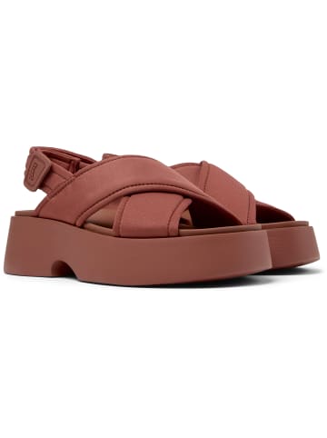 Camper Sandalen " Tasha " in Mittelrot