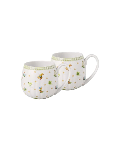 Villeroy & Boch 2er Set Henkelbecher Easter Delight 350 ml in grün