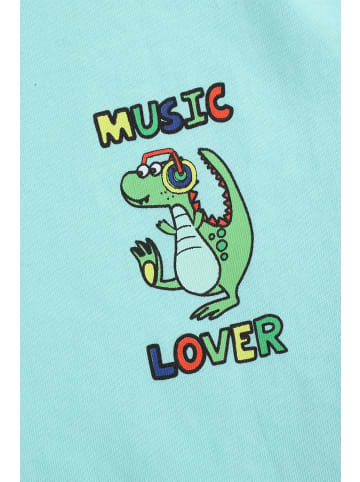 Coccodrillo T-Shirt mit kurzen Ärmeln in in Minzfarbe