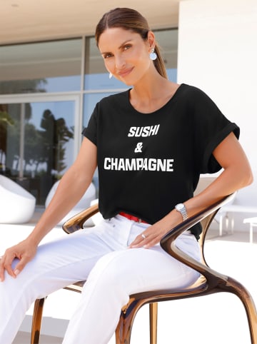 WITT WEIDEN Shirt in schwarz-weiß