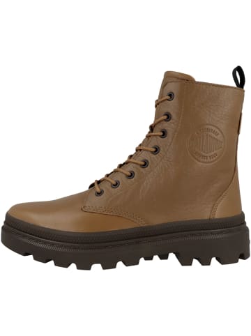 Palladium Boots Pallatrooper Off Lth in braun