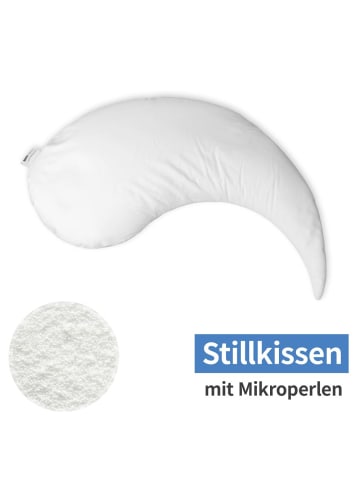 Theraline Stillkissen Das Yinnie - Mikroperlen-Füllung in weiss