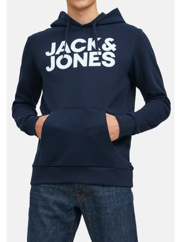 Jack & Jones Sweatshirt / Hoodie Corp in Dunkelblau / grau