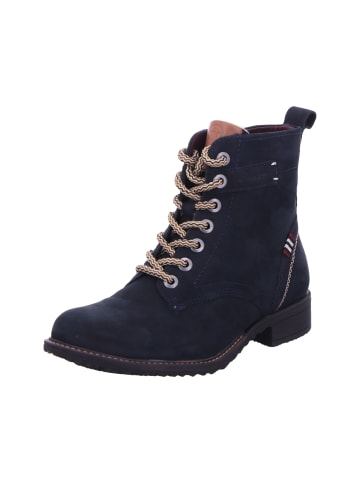 Tamaris Schnürboot Warmfutter in blau
