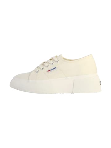 Superga Bubble-Sneaker mit Schnürung Beige