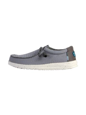 Hey Dude Wally Sport Mesh Schnür-Mokassin Grau