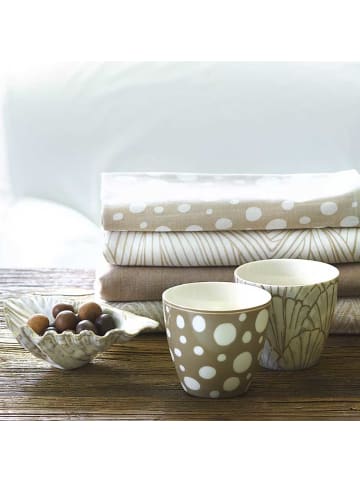 Greengate Geschirrtuch WILJA Beige Jacquard