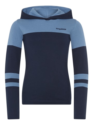 Kangaroos Langarmshirt in marine