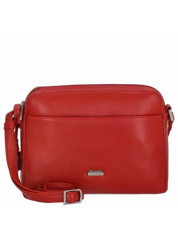 PICARD Really - Schultertasche 25 cm Rindsleder in lipstick