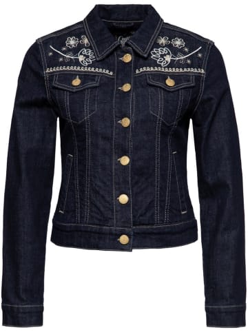 Queen Kerosin Jeansjacke in Blau