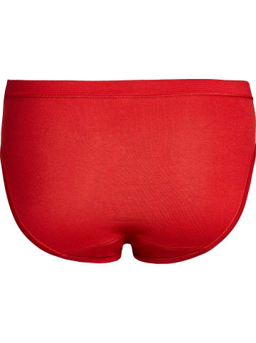 Con-ta Baumwolle, Feinripp Hüftslip 2er-Pack in rot
