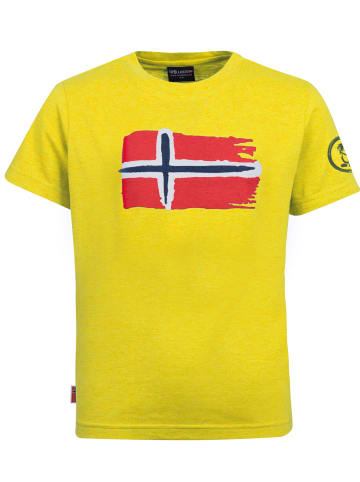Trollkids T-Shirt "Oslo" in Sonnengelb