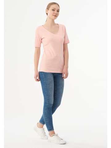 Organication T-Shirt "WCASUAL015" in Puderpink