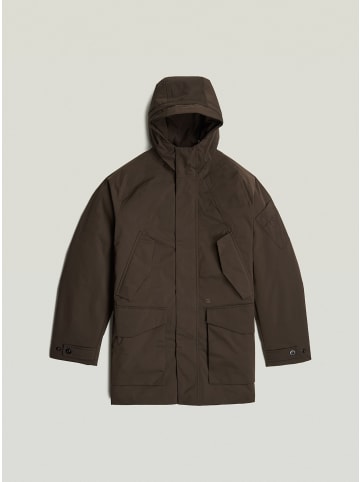G-Star Raw Multipocket Padded Parka deep brown