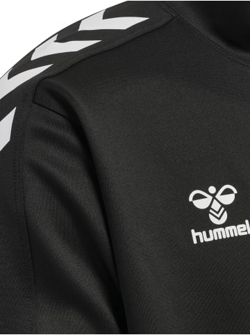 Hummel Hummel Zip Jacke Hmlcore Multisport Unisex Erwachsene Atmungsaktiv Feuchtigkeitsabsorbierenden in BLACK